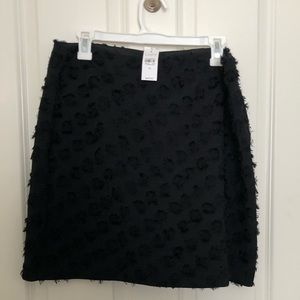Loft black skirt never worn.